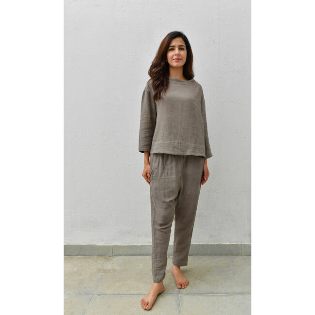Women's Lea Pajama Set, Winter Moss