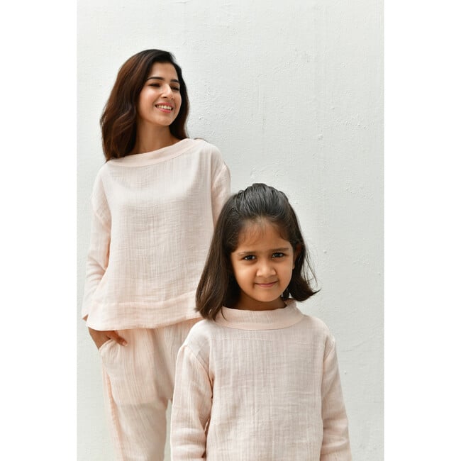 Women's Lea Pajama Set, Crystal Pink