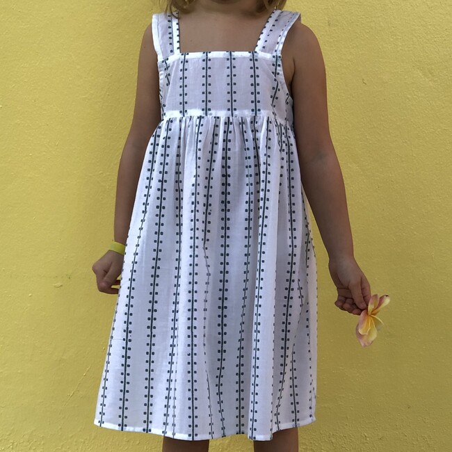 Harper Nightdress/Daydress, Teal Blue - Nightgowns - 2