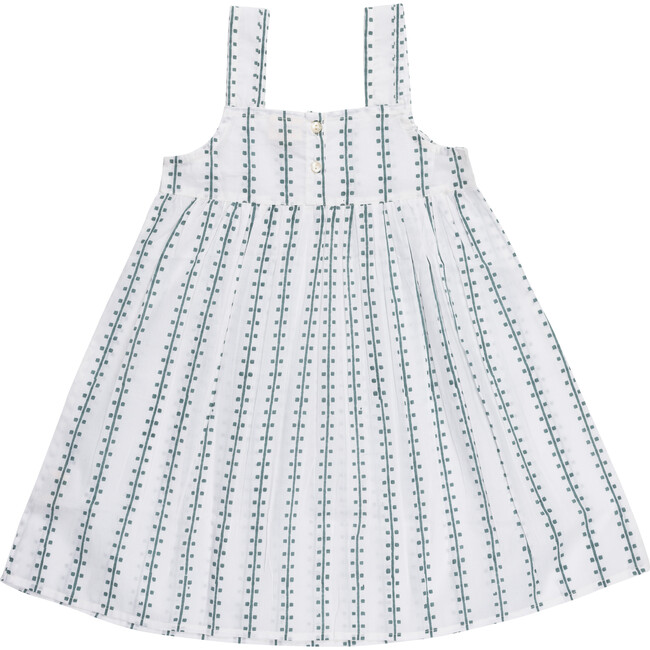 Harper Nightdress/Daydress, Teal Blue - Nightgowns - 3