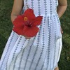 Harper Nightdress/Daydress, Teal Blue - Nightgowns - 4