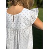 Clemence Nightdress, Navy Swiss Dots - Nightgowns - 2