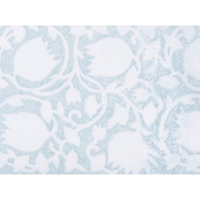 Thalia Crib Fitted Sheet, Seaglass