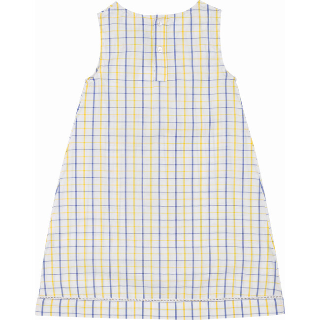 Aubrey Nightdress, Yellow/Blue - Nightgowns - 3