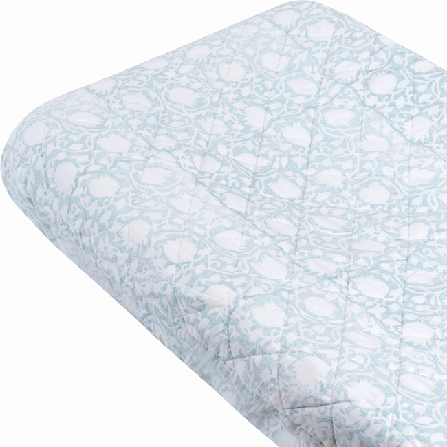 Thalia Changing Pad Cover, Seaglass
