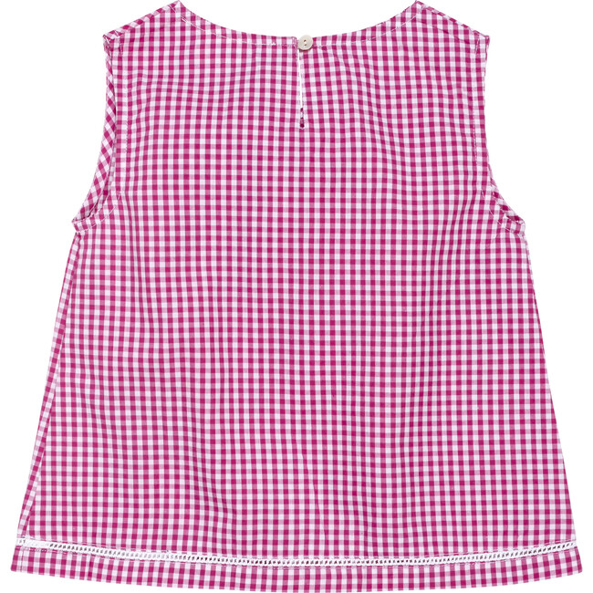 Sofia Pajama Set, Pink - Pajamas - 4