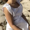 Anya Nightdress, White Swiss Dots - Nightgowns - 2