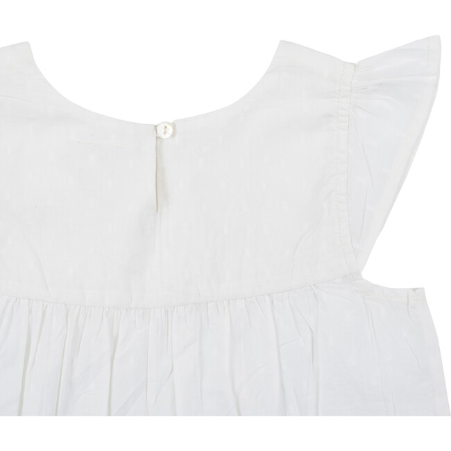 Anya Nightdress, White Swiss Dots - Nightgowns - 3