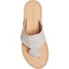 Jacks Flat Sandal, White - Sandals - 4 - thumbnail