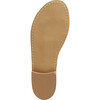 Women's Jacks Flat Sandal, Platinum - Sandals - 4