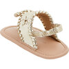Baby Jacks Flat Sandal, Platinum - Sandals - 3 - thumbnail