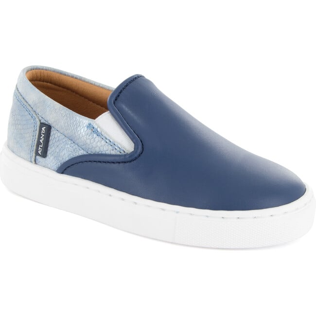 Slip On Sneaker, Ocean Leather - Sneakers - 2