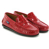 Penny Moccasins in Patent Leather, Red - Loafers - 3