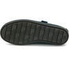 Plain Vamp Moccasins in Nubuck Leather, Navy - Loafers - 6