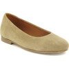 Suede Ballerinas, Beige - Flats - 2