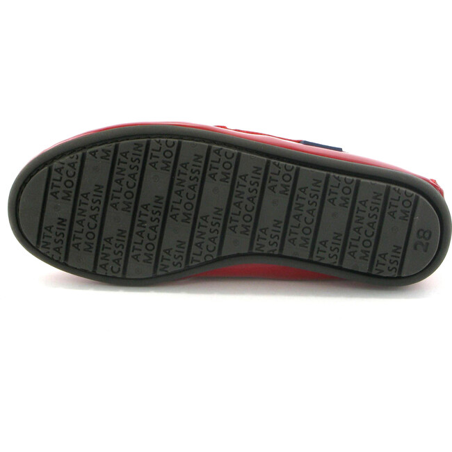 Penny Moccasins in Patent Leather, Red - Loafers - 6