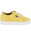 Laces Smooth Leather Sneakers, Sun - Sneakers - 1 - thumbnail