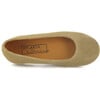 Suede Ballerinas, Beige - Flats - 5