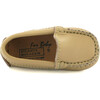 Baby Plain Vamp Moccasins in Smooth Leather, Beige - Loafers - 5