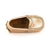 Baby Penny Moccasins in Metallic Leather, Rose Gold - Loafers - 5 - thumbnail