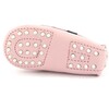 Baby Penny Moccasins in Smooth Leather, Pink - Loafers - 6
