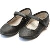 Eloise Fine Glitter Special Occasion Almond Shaped Flat - Mary Janes - 1 - thumbnail