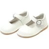 Grace Leather Stitch Down School Mary Jane, White - Mary Janes - 1 - thumbnail