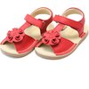 Suzanne T-Strap Sandal, Red - Sandals - 1 - thumbnail