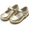 Olga Classic Buckled Mary Jane, Gold - Mary Janes - 1 - thumbnail