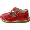 Ruthie T-Strap Stitched Patent Mary Jane, Red - Mary Janes - 2