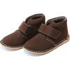 Emmett Nubuck Leather Stitch Down Velcro Desert Boot, Brown - Boots - 1 - thumbnail