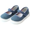 Jenna Canvas Mary Jane, Chambray - Mary Janes - 1 - thumbnail