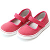 Jenna Canvas Mary Jane, Fuschia - Mary Janes - 1 - thumbnail