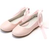 Sylvie Laced Leather Flat, Pink - Flats - 1 - thumbnail