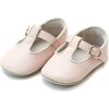 Evie T-Strap Mary Jane Crib Shoe, Pink - Mary Janes - 1 - thumbnail