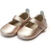 Baby Charlotte Metallic Crib Mary Jane, Copper - Crib Shoes - 1 - thumbnail