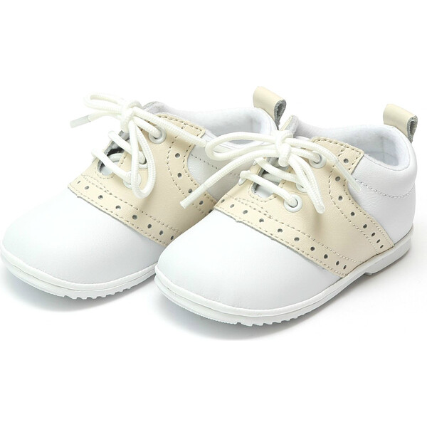 Baby Austin Saddle Oxford Shoe Beige Angel Shoes Shoes Booties Maisonette
