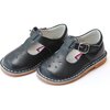 Joy Classic Leather Stitch Down T-Strap Mary Jane, Navy - Mary Janes - 1 - thumbnail