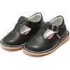 Joy Classic Leather Stitch Down T-Strap Mary Jane, Black - Mary Janes - 1 - thumbnail
