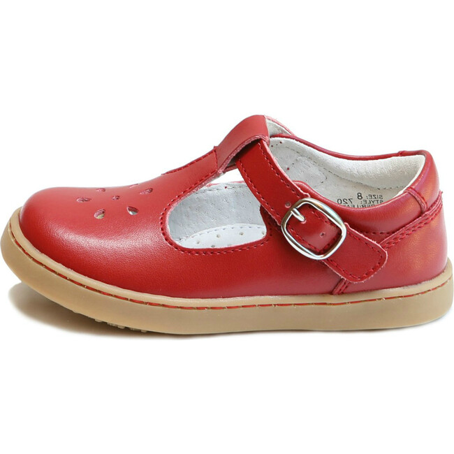 Chelsea T-Strap Mary Jane, Red - Mary Janes - 2