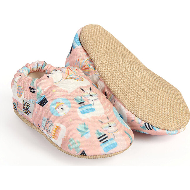 First Steps Slip On, Llama Print - Slip Ons - 3