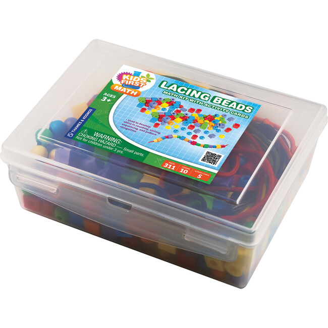 Lacing Beads Math Kit with Activity Cards - STEM Toys - 3