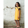 Flower Dress, Orange - Dresses - 2
