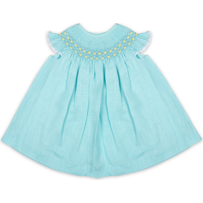 Bergara Dress, Turquoise - Dresses - 1