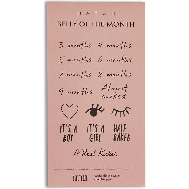The Belly Tattoos Pack of 15 - Belly Oils & Bump Care - 4