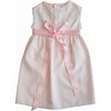 Piqué Gown, Pink - Ceremonial Dresses - 1 - thumbnail