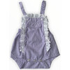 One Piece Trim Detailing, Gingham Purple - One Pieces - 1 - thumbnail