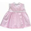 Crossed Dress, Pink and White Trim - Dresses - 1 - thumbnail