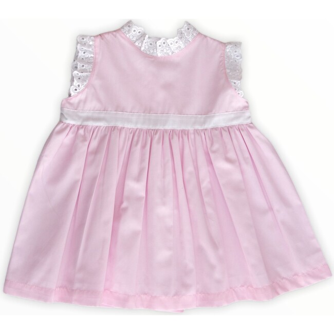 Crossed Dress, Pink and White Trim - Dresses - 6