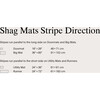 Skinny Stripe Shag Floor Mat, Soft Multi - Rugs - 5